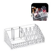 Piev Bölmeli Kristal Diamond Kozmetik Ürün Düzenleyici - 1