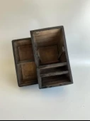 Ahşap Organizer Kutu 25x24,5x20 cm - 2