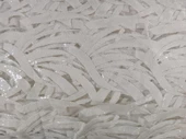 Pullu Nakışlı Beyaz Dantel Abiyelik Gelinlik Tül Kumaş 1,30x30m - 9
