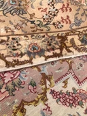 El Dokuma İpek Yün İran Tebriz Halı 300x200cm 007 - 4
