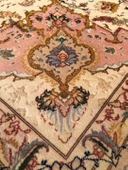 El Dokuma İpek Yün İran Tebriz Halı 300x200cm 007 - 3