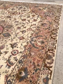 El Dokuma İpek Yün İran Tebriz Halı 300x200cm 001 - 5