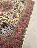 El Dokuma İpek Yün İran Tebriz Halı 210x150cm 003 - 5