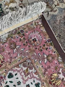 El Dokuma İpek Yün İran Tebriz Halı 210x150cm 002 - 8