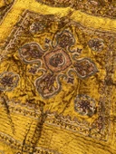 El İşi Otantik İşlemeli Boncuklu Taşlı Kadife Masa Örtüsü 101x108cm 012 - 4