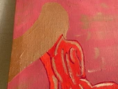 Kadın Nü Yağlı Boya Kanvas Tablo 70x40cm thumbnail 7