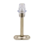 Kapı Stoperi Tamponu 10 cm Krom Metal Kapı Durdurucu Tutucu Vidalı Kapı Stopu Silikonlu thumbnail 5