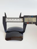 Siyah UV Gözlük Camı 60x70mm (1 Adet) - 8