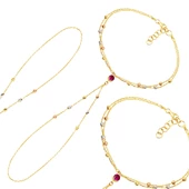 14 Ayar Top Altınlı Şahmeran Bileklik thumbnail 1