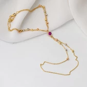 14 Ayar Top Altınlı Şahmeran Bileklik thumbnail 5