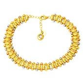 14 Ayar Altın Top Top Bileklik thumbnail 1