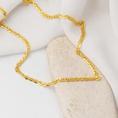 14 Ayar Mariner Altın Zincir - 60 cm thumbnail 6