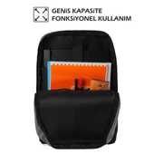 Vegmann VG-020 15,6 inç Notebook Uyumlu Laptop Çantası Bilgisayar Sırt Çantası - 5