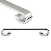 Barida Mobilya Mutfak Dolap Dolabı Çekmece Kulpu Kulbu Krom Metal (128 MM-12.8 CM) (10 ADET) thumbnail 5