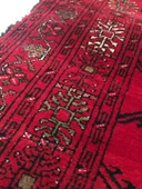 Afgan El Dokuma Kilim Seccade 130x73 - Yaşlı Halı Seccade - 4