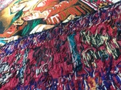 Meryem Ana - İsa Desenli El Dokuma Kilim Halı  114x187 cm - 5