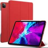 Apple iPad Pro 11 4. Nesil M2 Kılıf PU Deri Smart Standlı Case A2435 A2759 A2761 A2762 - 7