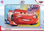 Disney Kahramanları Lisanslı Frame 24 Parça 5'li Karma Puzzle Set - 4