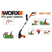 Worx Wg119e 550Watt 30Cm Elektrikli Teleskobik Saplı Misinalı Çim Ve Kenar Kesme - 7