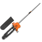 WORX WA0222 WG186E.1 ile Uyumlu 25CM Teleskobik Uzatmalı Zincirli Dal Budama Başlığı - 1