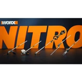 WORX WA0222 WG186E.1 ile Uyumlu 25CM Teleskobik Uzatmalı Zincirli Dal Budama Başlığı - 11