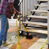 Worx Wa0291 Wg441e İle Uyumlu Sert Yüzeyler İçin 165Mm Sert Temizlik Fırçası - 11