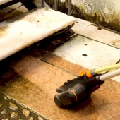 Worx Wa0291 Wg441e İle Uyumlu Sert Yüzeyler İçin 165Mm Sert Temizlik Fırçası - 9