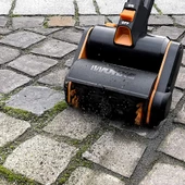 Worx Wa0293 Wg441e İle Uyumlu Sert Ve Derz Dolgu Yüzeyler İçin 165Mm Çelik Tel Destekli Temizlik Fırçası - 7