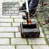 Worx Wa0293 Wg441e İle Uyumlu Sert Ve Derz Dolgu Yüzeyler İçin 165Mm Çelik Tel Destekli Temizlik Fırçası - 8