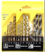 Haktaş Metal Beton Ahşap Matkap Ucu Seti HSS Uç Takımı 16 Parça - 1