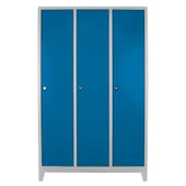 Jessan Ofis 3 lü Standart Soyunma Dolabı Gri-Mavi thumbnail 1