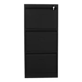 Jessan Ofis 3 lü Klasör Dolabı Siyah - 1