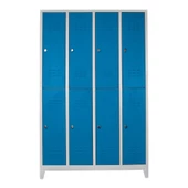 Jessan Ofis 8 li Soyunma Dolabı Gri-Mavi - 1