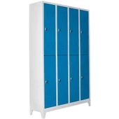 Jessan Ofis 8 li Soyunma Dolabı Gri-Mavi - 2