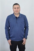 Polo Yaka Erkek Sweatshirt - 1