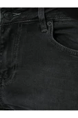 Erkek Siyah Slim Fit Kot Pantolon - Brad Jean - 6