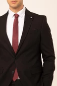 Slim Kalıp Düz Takım Elbise - 2