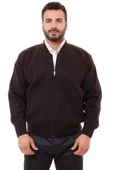 ASTARLI ÇELİK ÖRME CASUAL RAHAT KALIP HIRKA MONT LACİVERT - 6