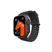 Winex GS8 Ultra Android İos HarmonyOs Uyumlu 3 Kordonlu Akıllı Saat Siyah thumbnail 1