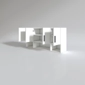 Kenzlife hazır mutfak severus byz 060*120*22 mutfak banyo dolabı kapaklı raflı - 2