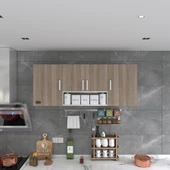 Kenzlife hazır mutfak floro22 crd 060*150*22 mutfak banyo dolabı kapaklı raflı thumbnail 3