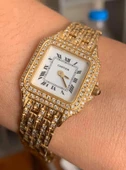 Cartier Panthere Lady Pırlantalı 18K Altın Kadın Saati 22 mm thumbnail 3