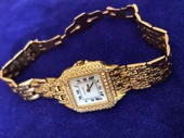Cartier Panthere Lady Pırlantalı 18K Altın Kadın Saati 22 mm thumbnail 10