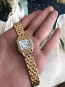 Cartier Panthere Lady Pırlantalı 18K Altın Kadın Saati 22 mm thumbnail 9