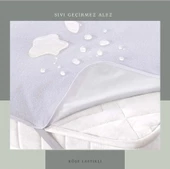 Polo Life 4 Köşe Lastikli Sıvı Geçirmez Micro Çift Kişilik Alez (160x200) - 1