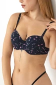 DoReMi Desenli Push Up Sütyen - 7