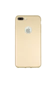 Apple iPhone 7 Plus Premium Silikon Kılıf Gold - 1