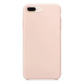 Apple iPhone 7 Plus Altı Açık Liquit Lansman Silikon Toz Pembe - 2