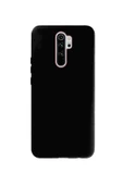 Xiaomi Redmi Note 8 Pro İçi Kadife Silikon Kılıf Siyah - 1