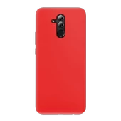 Huawei Mate 20 Lite İnce Mat Silikon Kılıf Kırmızı - 2